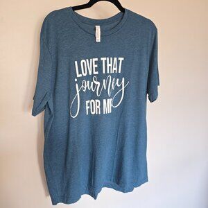 Schitt's Creek "Love That Journey For Me" Graphic Bella-Canvas T-Shirt B…